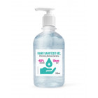 GEL DESINF. MAINS OMEGA + POMPE 250ML