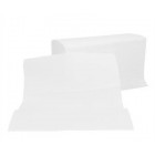 Essuie-mains plies en Z Techline Blanc 20x24 cm - Ouate de cellulose 2 plis