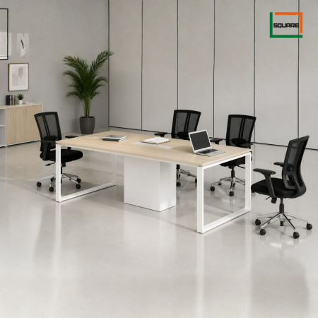 TABLE DE RÉUNION SQUARE 220X100X75CM