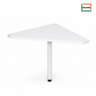 ANGLE TABLE EXECU BLAN SQUARE 80X80X75CM