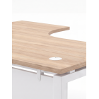 BUREAU ANGLE GAUCHE SQUARE 160X110X75CM