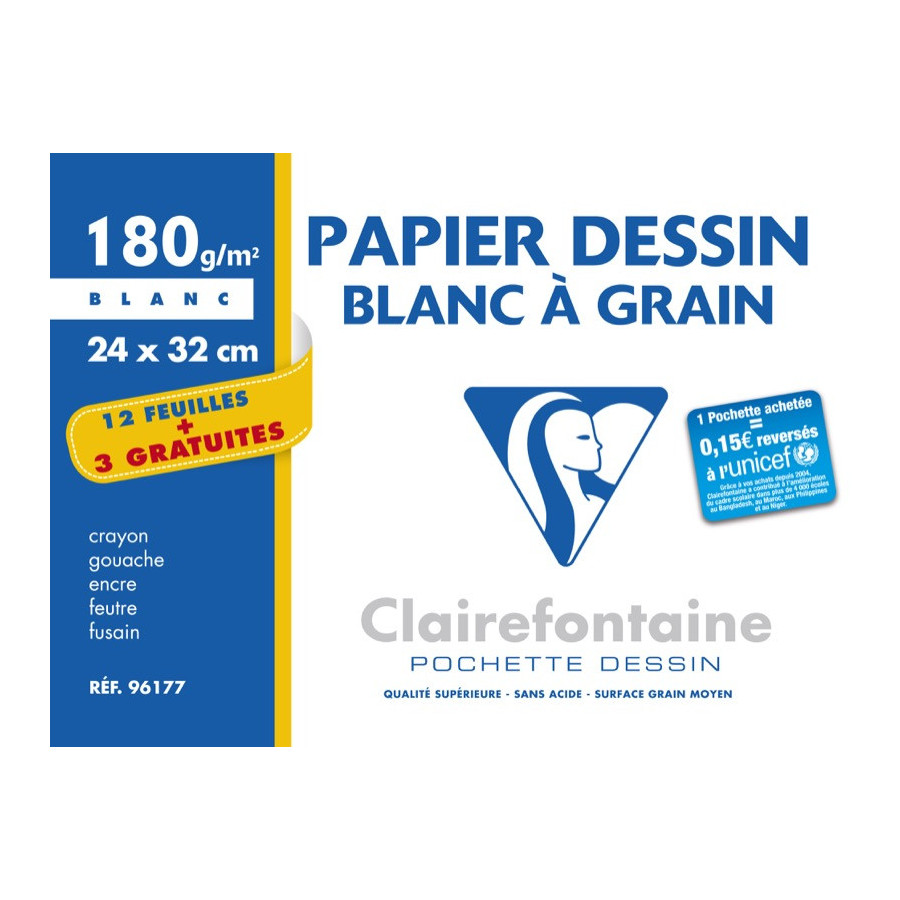 Pochette à dessin - Grand format - BuroStock Réunion