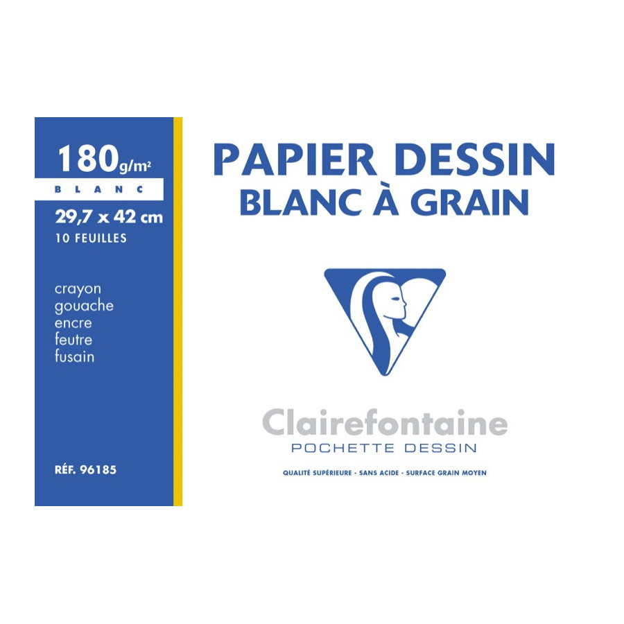 CANSON papier de dessin technique, format A3, 160 g/m2,blanc