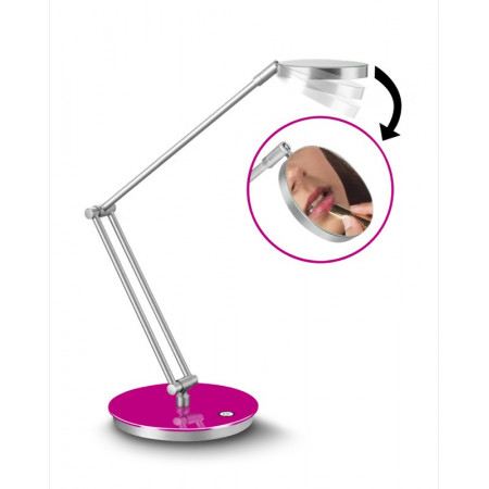 Lampe de bureau Flex Cled. Bras flexible. Interrupteur et