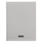 CAHIER POLYPRO, Grand Format, Grands Carreaux, 24X32 - 96 PAGES SEYES GRIS