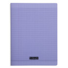 CAHIER POLYPRO, Grand Format, Grands Carreaux, 24X32 - 96 PAGES SEYES VIOLET