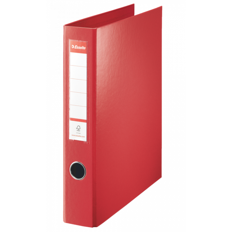 CLASSEUR RIGIDE RELIURE 4 ANNEAUX, Format A4, 21X29.7, Dos 60MM - ROUGE