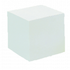 BLOC CUBE BLANC 9X09X09