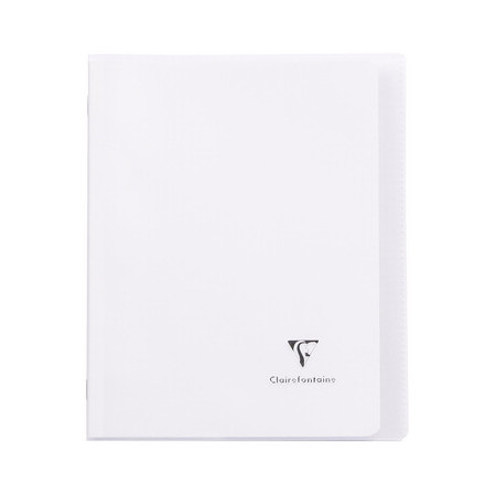 Koverbook piqué polypro transparent 9 couleurs ass. 21x29,7cm 96p séyès - livré en boîte prêt-à-vendre