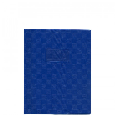 PROTEGE CAHIER 17X22 BLEU