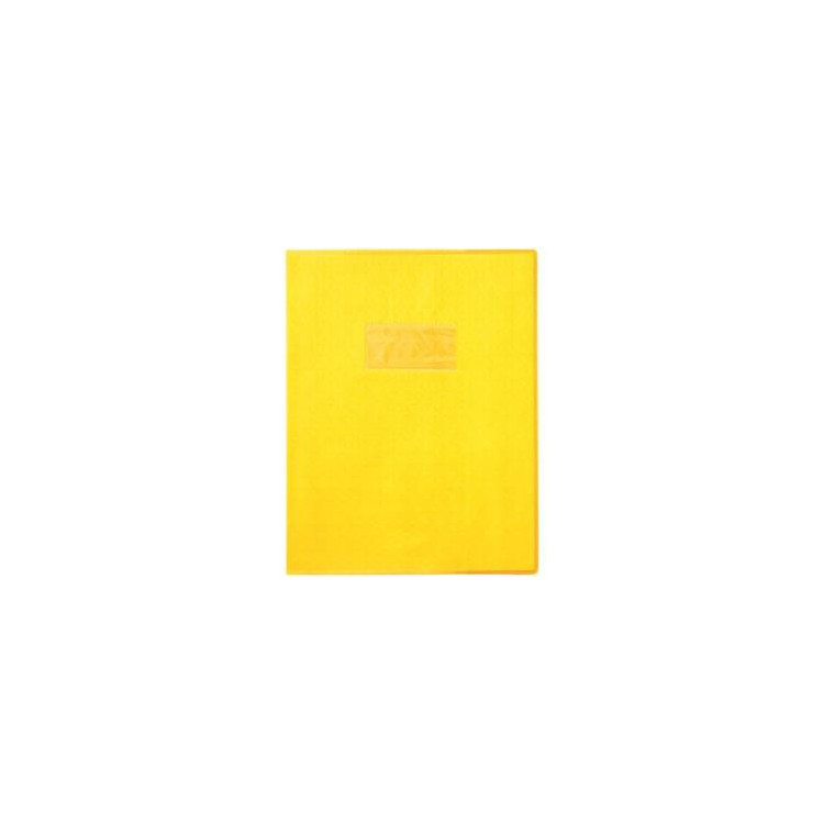 PROTEGE CAHIER 17X22 JAUNE