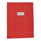 PROTEGE CAHIER 17X22 ROUGE