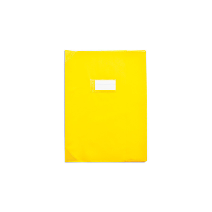 PROTEGE CAHIER, Grand Format, 24X32 JAUNE - BuroStock Réunion