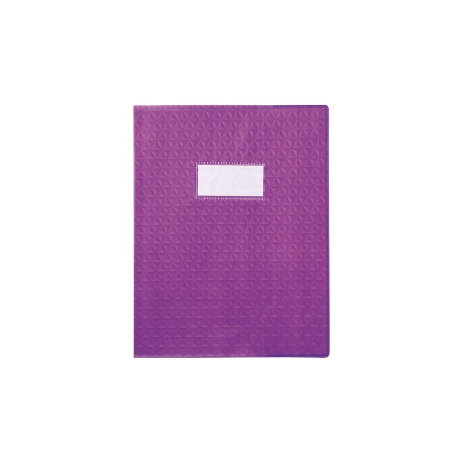 PROTEGE CAHIER, Grand Format, 24X32 VIOLET - BuroStock Réunion