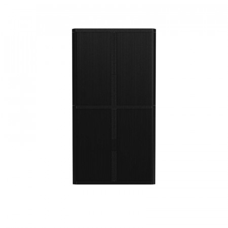 Armoire métallique à portes coulissantes – 120 x 45 x 200 cm Gris