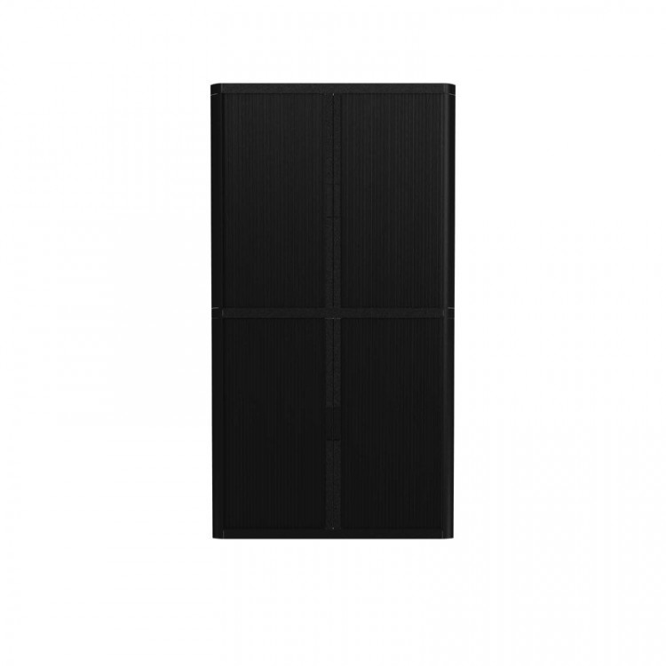 Armoire métallique à portes coulissantes – 120 x 45 x 200 cm Gris